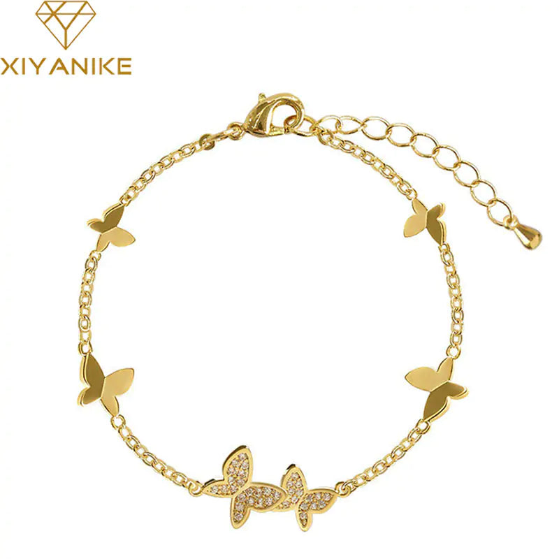 WhimsyWings™ – Crystal Charm Bracelet