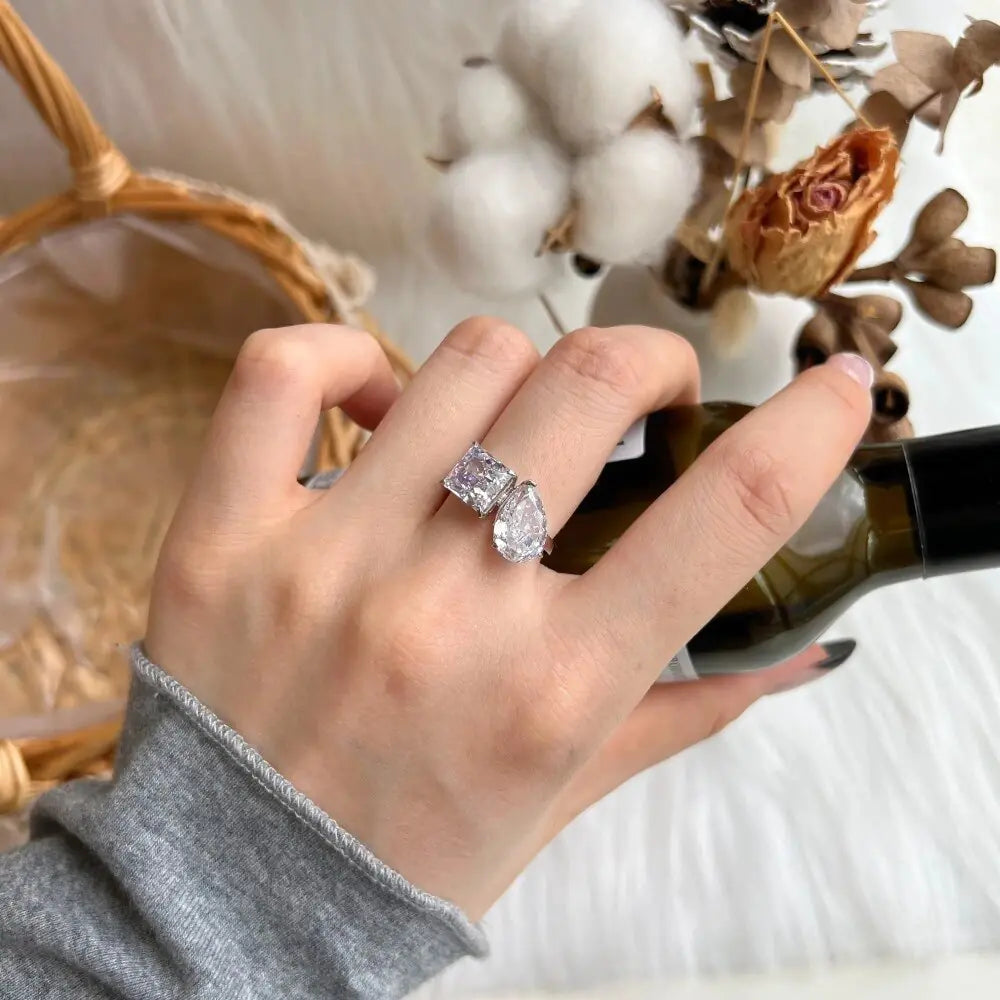 Celestial Spark™ – Adjustable Sterling Ring