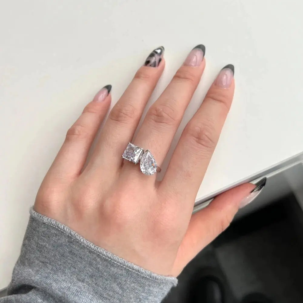 Celestial Spark™ – Adjustable Sterling Ring