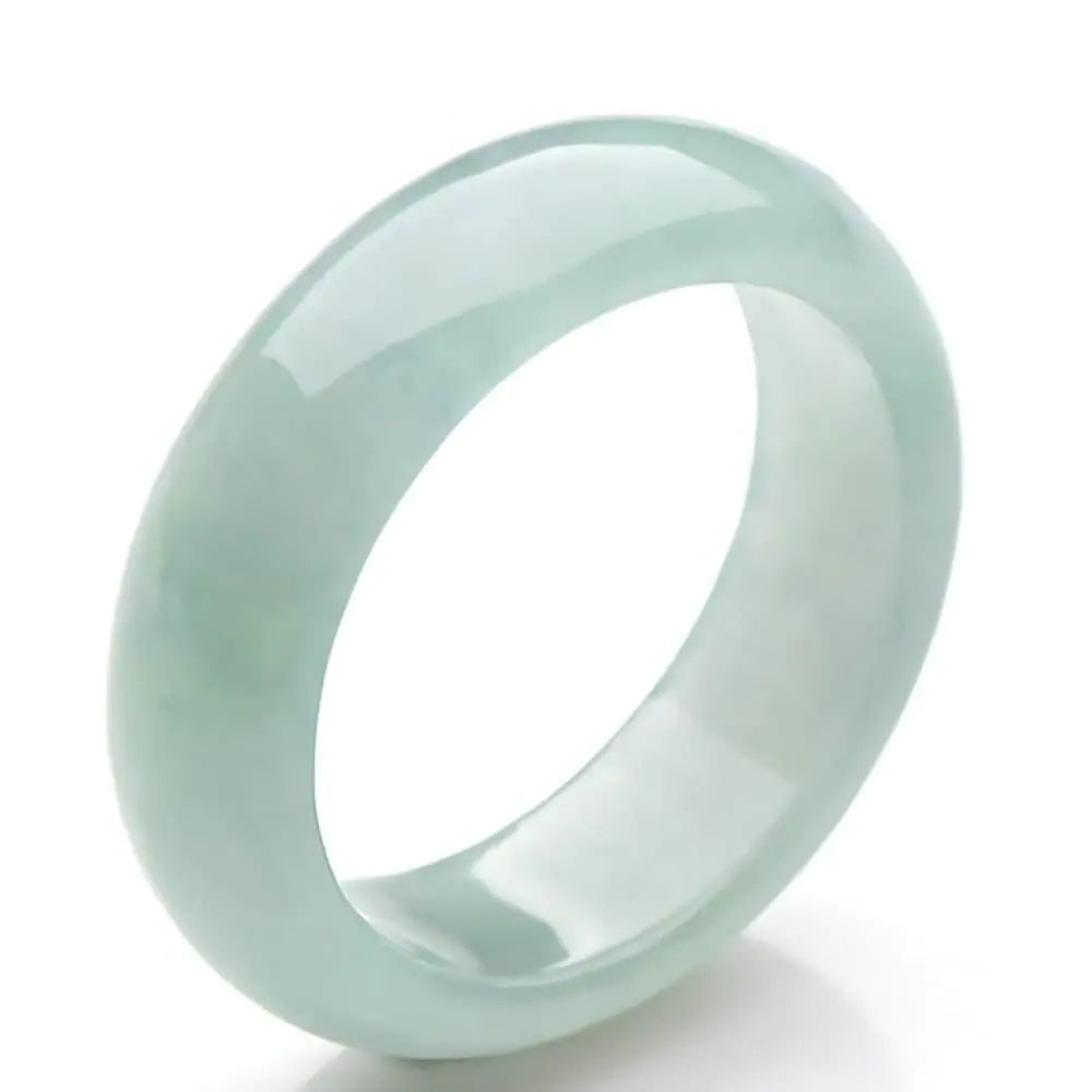 Verdora™ – Light Green Jade Energy Ring  Grace. Grounding. Green energy.